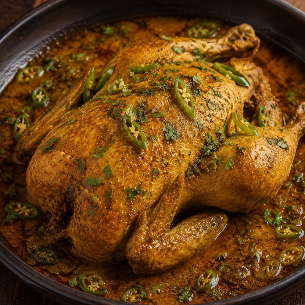 Close-up view of Chicken Broiler Mapum Thongba