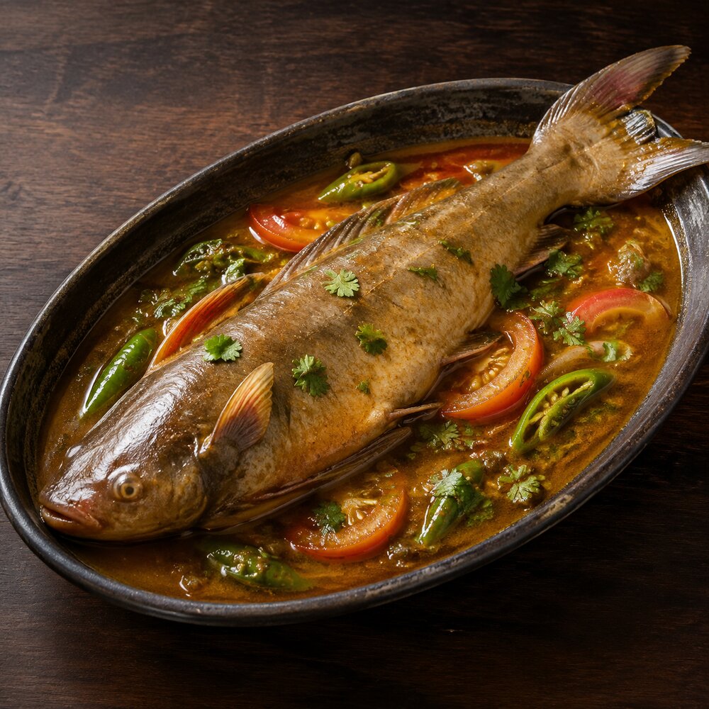 Iramdam Biryani whole fish Ngahei Mapum Thongba